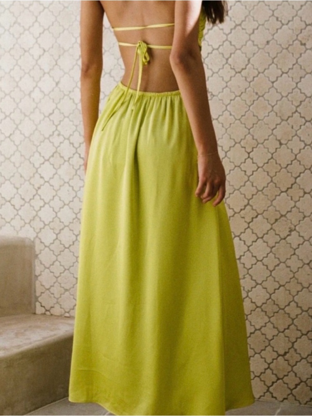 NWT Sabo Skirt Tiarni Strapless Cutout Midi Dress - Picture 3 of 6